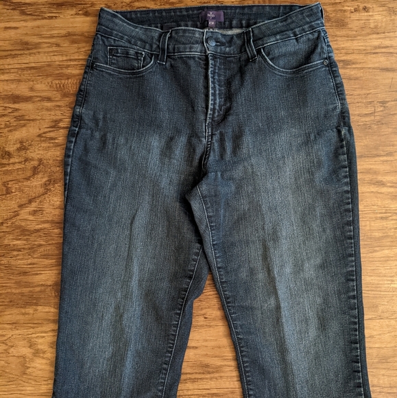 NYDJ Straight Leg Jeans Size 10P - Picture 4 of 11